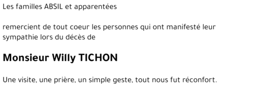 Willy TICHON