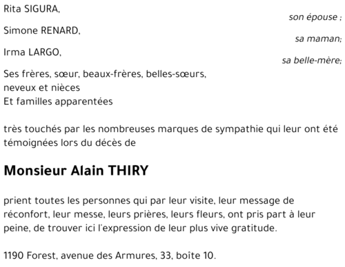 Alain THIRY