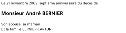 André BERNIER