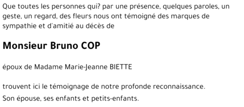 Bruno COP