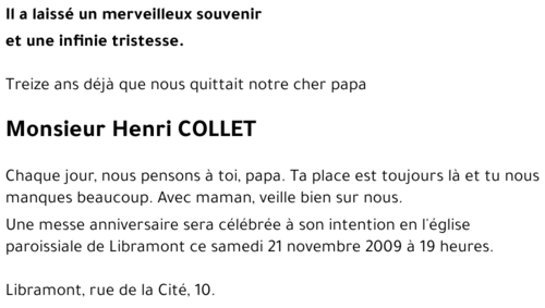 Henri COLLET