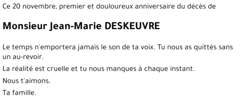 Jean-Marie DESKEUVRE