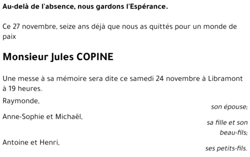 Jules COPINE