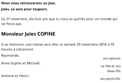 Jules COPINE