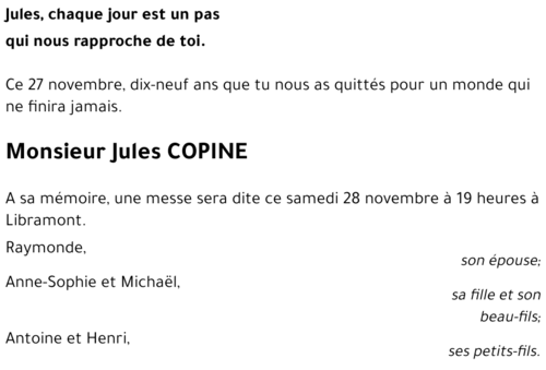 Jules COPINE