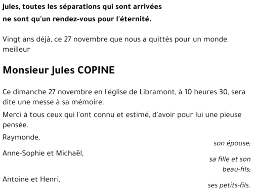 Jules COPINE