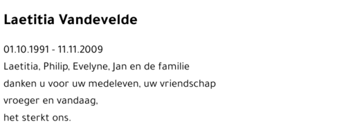 Laetitia Vandevelde