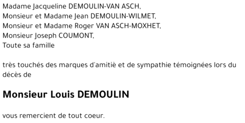 Louis DEMOULIN