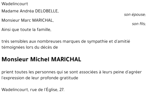 Michel MARICHAL