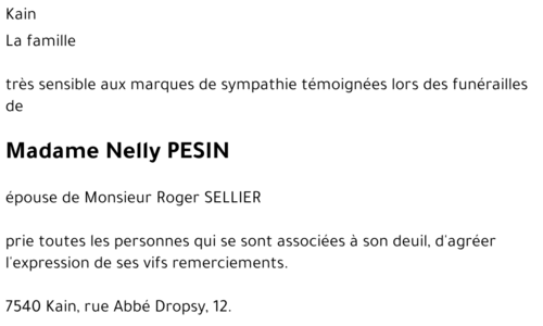 Nelly PESIN