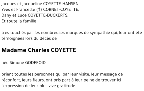 Simone GODFROID
