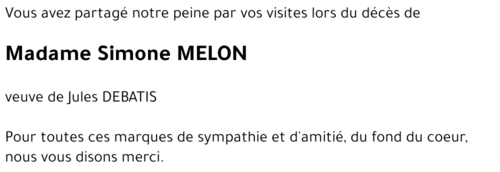Simone Mélon