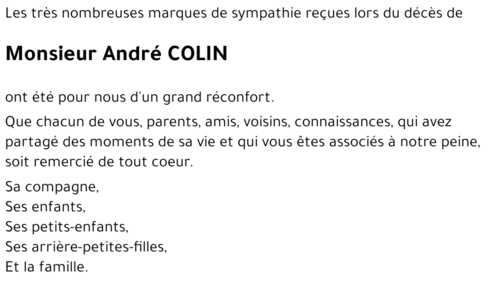 André COLIN