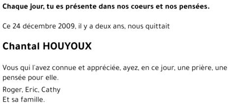 Chantal HOUYOUX