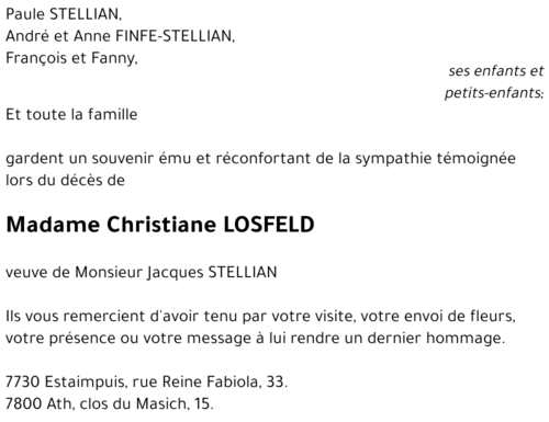 Christiane LOSFELD