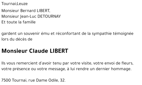 Claude LIBERT