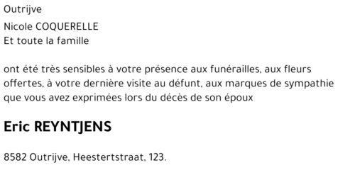 Eric REYNTJENS