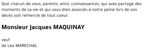 Jacques MAQUINAY