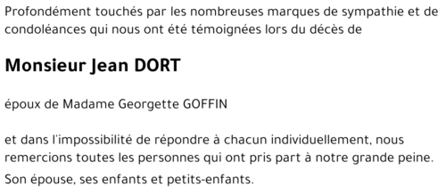 Jean DORT