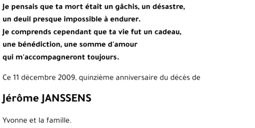Jérôme JANSSENS