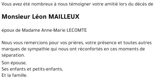 Léon MAILLEUX