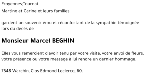 Marcel BEGHIN
