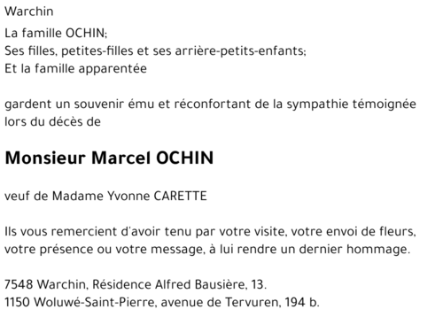 Marcel OCHIN