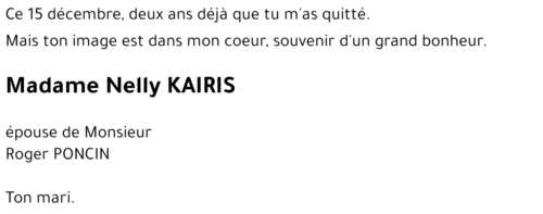 Nelly KAIRIS