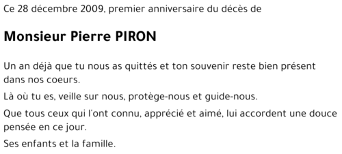 Pierre PIRON