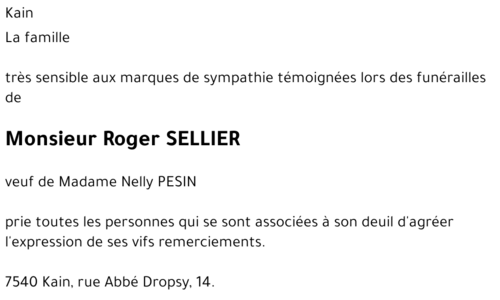 Roger SELLIER