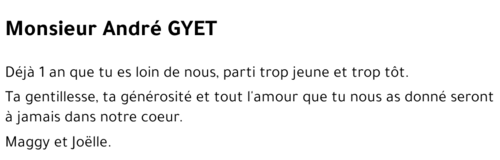 André GYET