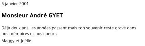 André GYET