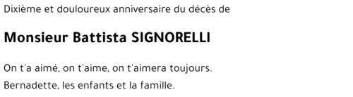 Battista SIGNORELLI