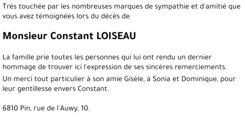 Constant LOISEAU