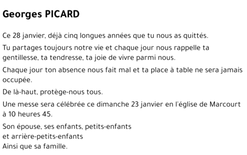 Georges PICARD