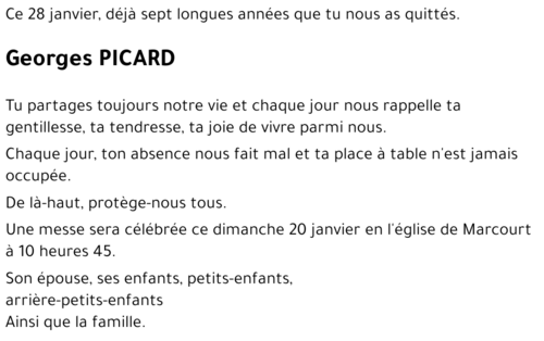 Georges PICARD