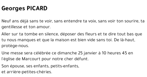Georges PICARD