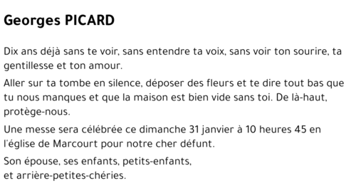 Georges PICARD