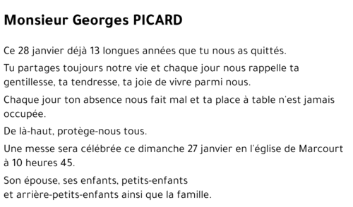 Georges PICARD