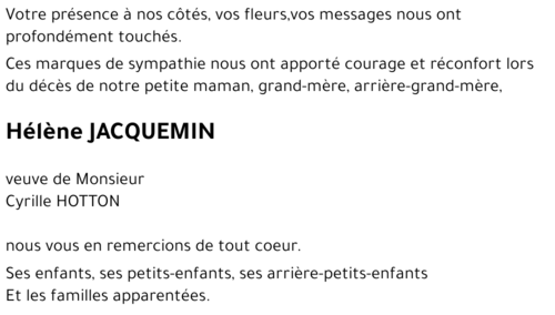 Hélène Jacquemin