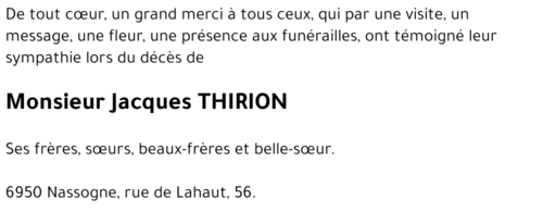 Jacques THIRION