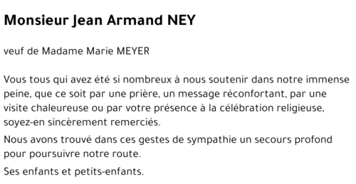 Jean Armand NEY