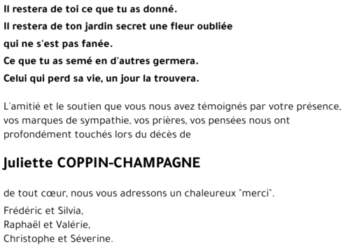 Juliette COPPIN