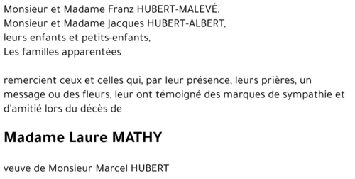Laure MATHY
