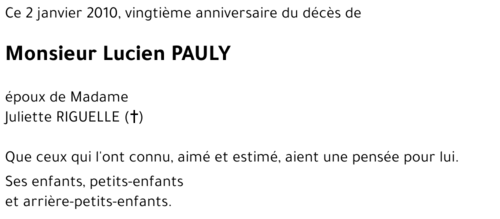 Lucien PAULY