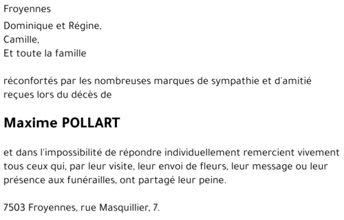 Maxime POLLART
