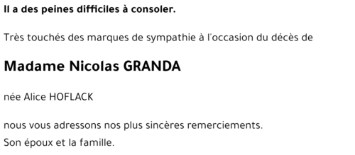 Nicolas GRANDA