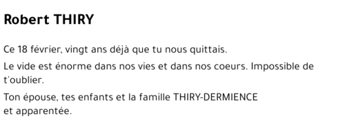 Robert THIRY