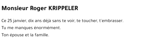 Roger KRIPPELER