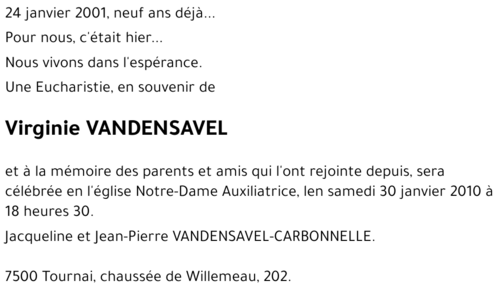 Virginie VANDENSAVEL